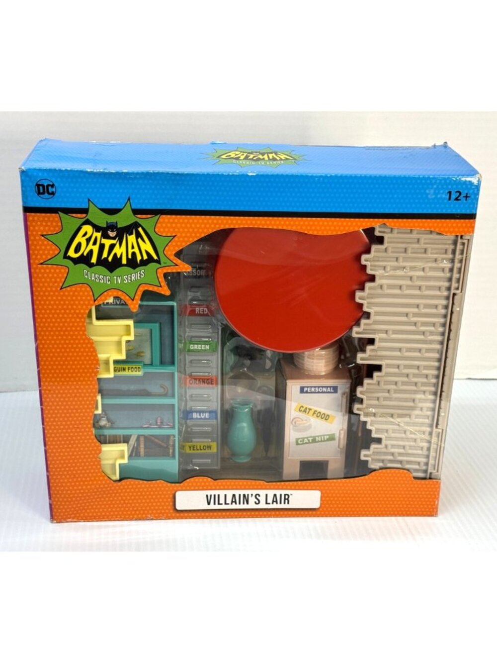 McFarlane Batman Classic TV Series ‘66 ~  VILLAIN’S LAIR New In Box Playset